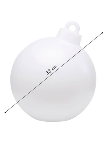 8 seasons LED-Dekoleuchte "Christmas Ball" mit Farbwechsel - Ø 33 cm