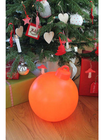 8 seasons LED-Dekoleuchte "Christmas Ball" in Rot - Ø 33 cm