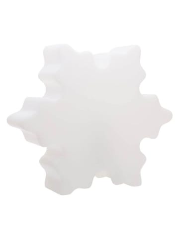 8 seasons LED-Dekoleuchte "Shining Crystal" in Weiß - Ø 40 cm