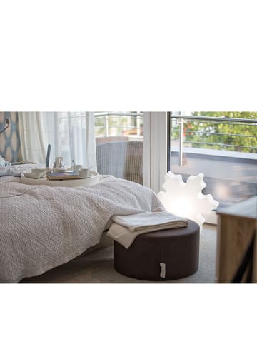 8 seasons LED-Dekoleuchte "Shining Crystal" in Weiß - (H)52 cm