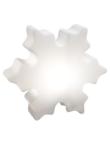 8 seasons Dekoracyjna lampa solarna LED w kolorze białym - wys. 59 cm