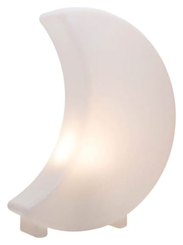 8 seasons Decoledlamp "Shining Moon" wit - (B)28,5 x (H)57 cm