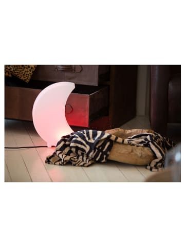 8 seasons Decoratieve ledlamp "Shining Moon Mini" met kleurwisselfunctie - (H)40 cm