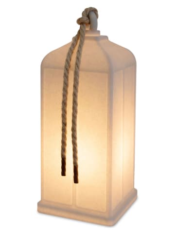 8 seasons Decoledlamp "Lantern" grijs - (B)19 x (H)45 cm