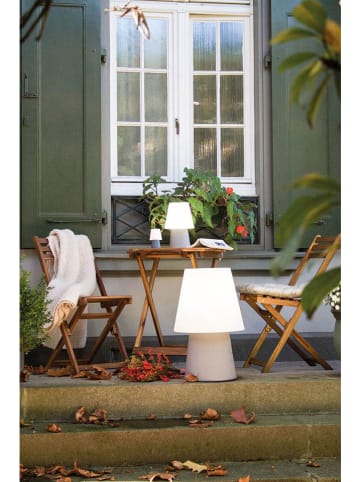 8 seasons LED-Tischleuchte "No. 1" in Beige/ Weiß - (H)60 x  Ø 39 cm