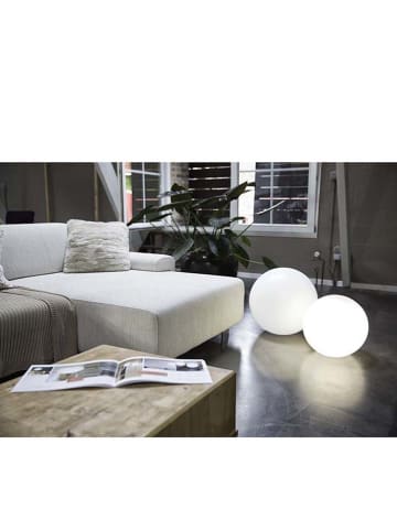 8 seasons Decoratieve LED-lamp "Shining Globe" wit - Ø 40 cm