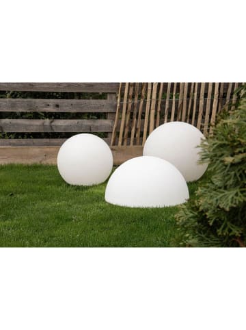 8 seasons Decoledsolarlamp "Sunrise" wit - (B)50 x (H)27 cm