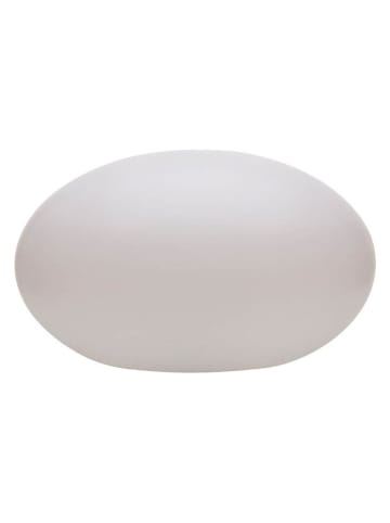 8 seasons Dekoracyjna lampa LED "Eye" w kolorze białym - 42 x 24 cm