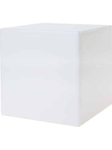 8 seasons Decoratieve ledsolarlamp "Shining Cube" - (B)43 x (H)43 x (D)43 cm