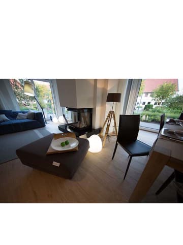 8 seasons Dekoracyjna lampa LED "Shining Cage" w kolorze białym - wys. 39 cm