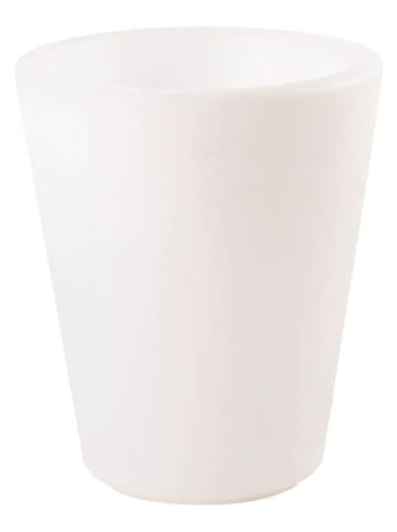 8 seasons Dekoracyjna lampa LED "Classic Pot" w kolorze białym - wys. 39 x Ø 34 cm