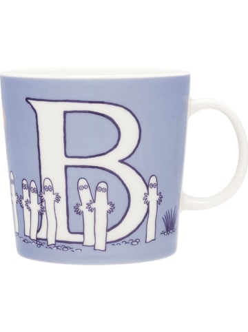 Moomin Jumbotasse "B" in Blaugrau - 400 ml