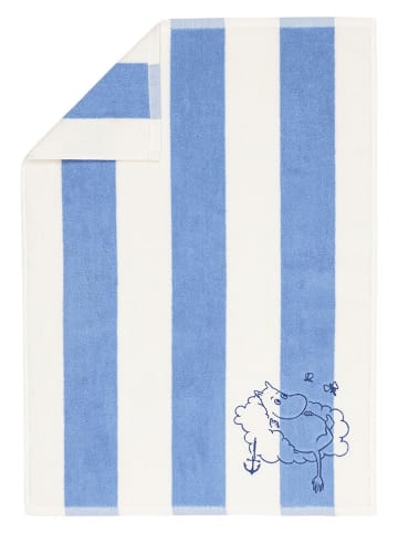 Moomin Ręcznik w kolorze biało-niebieskim - 70 x 50 cm