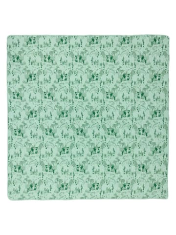 Moomin Bettüberwurf ''Garden Party'' in Grün - (L)260 x (B)260 cm