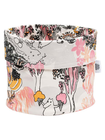 Moomin Aufbewahrungskorb ''Moomin'' in Beige/ Rosa - Ø 20 cm