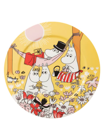 Moomin Platzteller ''Family Time'' in Gelb - Ø 30 cm