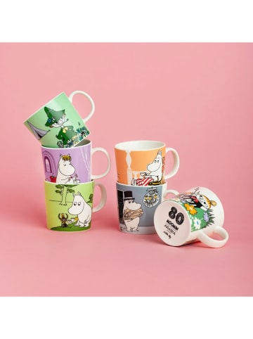 Moomin Kubek "Little My - 80 Box" w kolorze białym ze wzorem - 300 ml