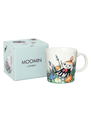 Moomin Tasse ''Little My and meadow'' in Weiß/ Bunt - 300 ml