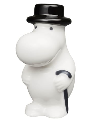 Moomin Decofiguur ''Moominpappa'' wit/zwart - (L)8 cm