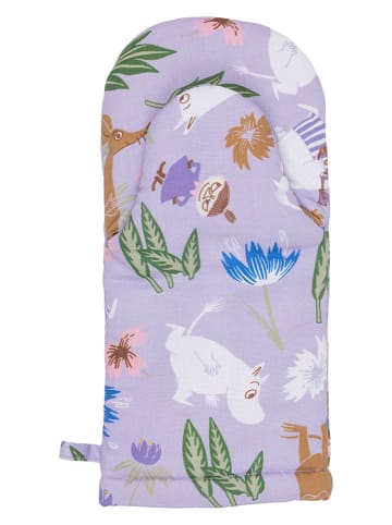 Moomin Ofenhandschuh in Lila - (B)15 x (H)34 cm