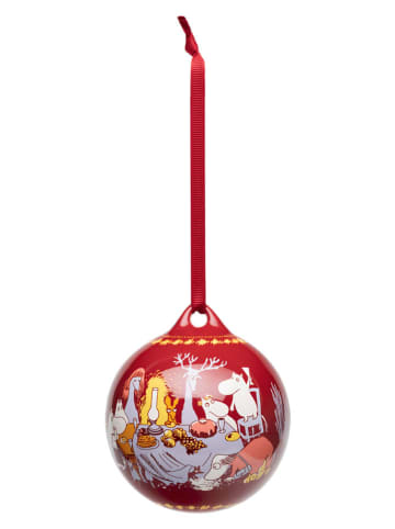 Moomin Bombka ''Annual Bauble'' w kolorze czerwonym - Ø 8 cm