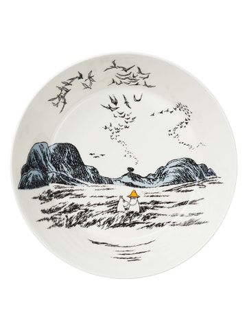 Moomin Schüssel "True to its" in Weiß/ Schwarz - Ø 23 cm