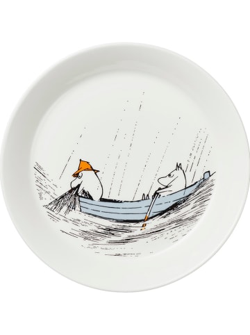 Moomin Dessertteller ''True to its origins'' in Weiß - Ø 19 cm