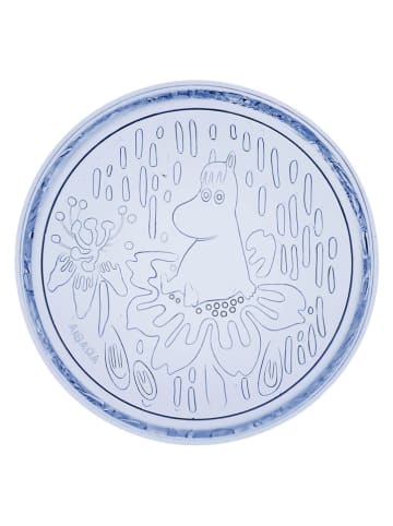 Moomin Brotteller ''Moomin'' in Blau - Ø 15,5 cm