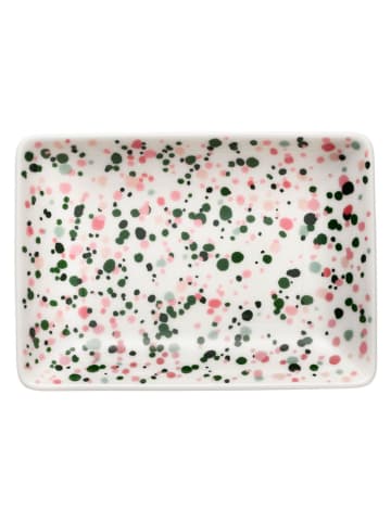 iittala Taca "OTC" w kolorze kremowo-zielono-jasnoróżowym do serwowania - 10 x 15 cm