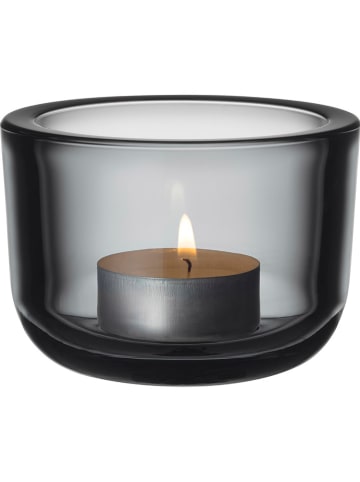 iittala Windlicht "Valkea" in Grau - Ø 6 cm