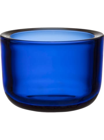 iittala Teelichthalter "Valkea" in Blau - Ø 8,5 cm