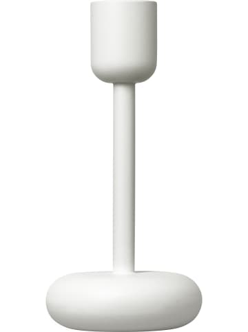iittala Kerzenhalter "Nappula" in Weiß - (H)18 cm