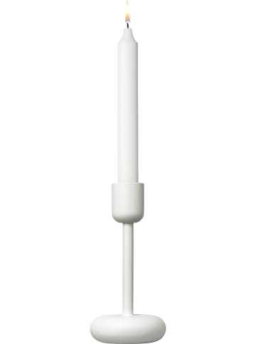 iittala Kerzenhalter "Nappula" in Weiß - (H)18 cm