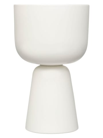 iittala Doniczka "Nappula" w kolorze białym - wys. 32 x Ø 19 cm