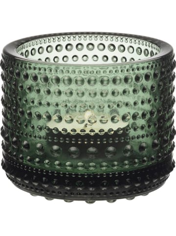 iittala Teelichthalter "Kastehelmi" in Grün - Ø 6,4 cm