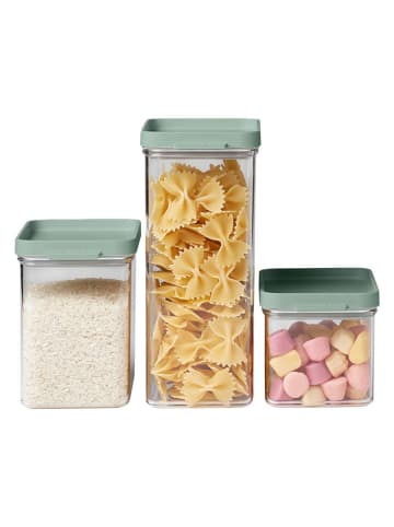 Mepal Pojemniki (3 szt.) w kolorze zielonym