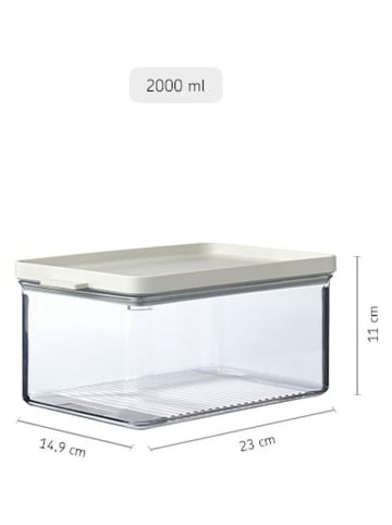 Mepal Käsebehälter "Omnia" in Grün - 2 l