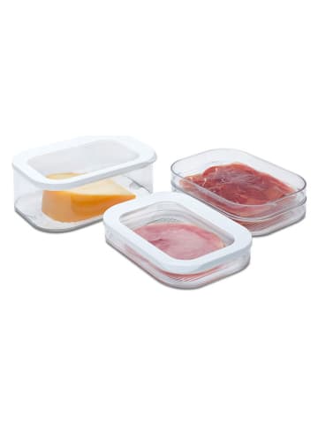 Mepal 3er-Set: Vorratsbehälter in Weiß