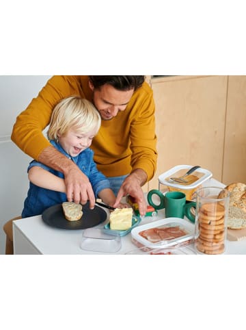 Mepal 3er-Set: Vorratsbehälter in Schwarz