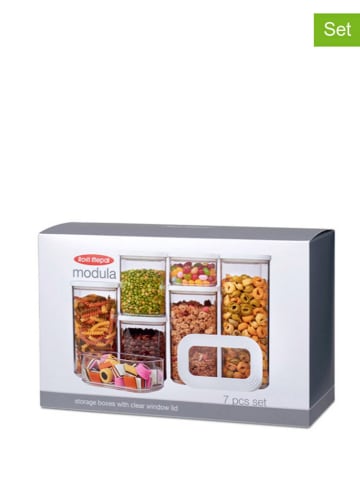 Mepal Pojemniki (7 szt.) w kolorze białym