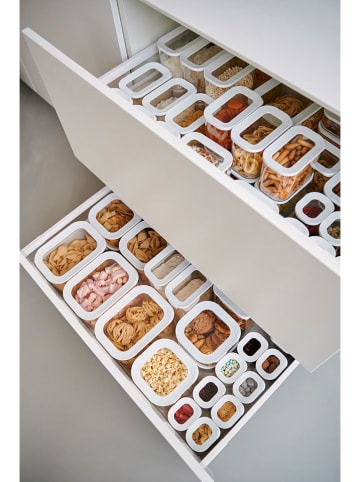 Mepal 9er-Set: Vorratsbehälter in Weiß