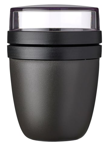 Mepal Lunchpot "Ellipse" w kolorze czarnym - wys. 15,1 x Ø 10,7 cm