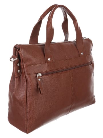 Betty Barclay Leren aktentas lichtbruin - (B)36 x (H)30 x (D)10 cm