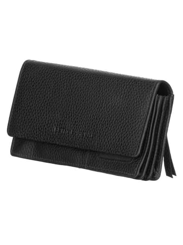 Betty Barclay Skórzany portfel w kolorze czarnym - 19,5 x 10 x 3 cm