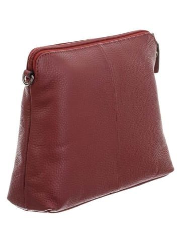Betty Barclay Leren schoudertas rood - (B)23 x (H)19,5 x (D)6 cm