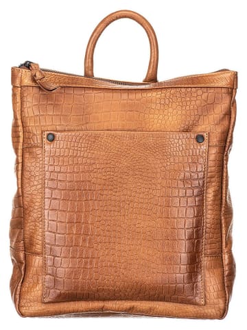 Betty Barclay Leren rugzak lichtbruin - (B)29 x (H)24 x (D)8 cm