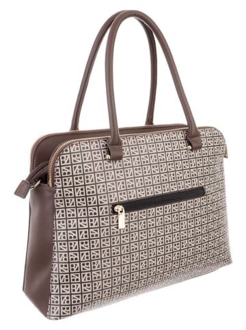 Bodenschatz Torebka w kolorze brązowo-beżowym - 36 x 26 x 13 cm