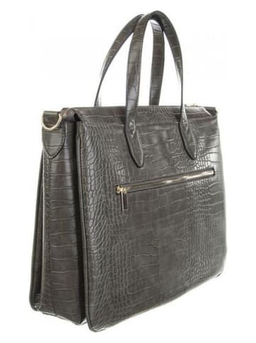 Bodenschatz Aktówka w kolorze szarym - 38 x 30 x 8 cm