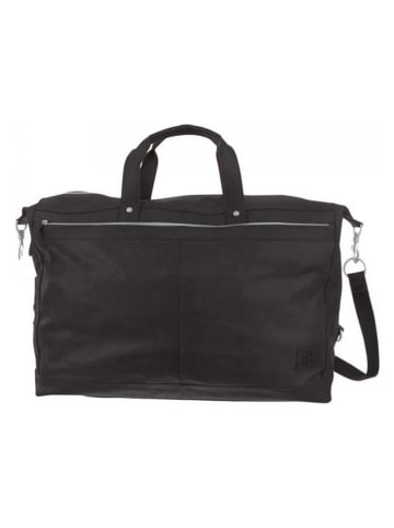 Bodenschatz Skórzana torba podróżna w kolorze czarnym - 58 x 34 x 20 cm