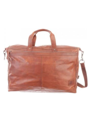 Bodenschatz Skórzana torba podróżna w kolorze jasnobrązowym - 58 x 34 x 20 cm